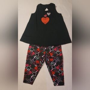 0888. NWOTs ~ Hearts Pajamas ~ 14/16 ~ Dreams & Co.